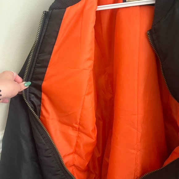 Men’s vintage oversized bomber jacket - Picture 7 of 12